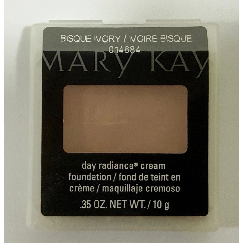 Mary Kay Cream Foundation Womens 0.35oz Bisque Ivory Day Radiance 014684